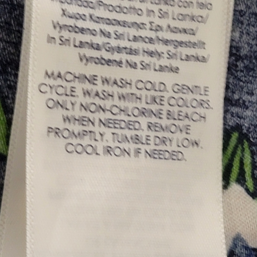 Chaps Button Down Long Sleeve Broadcloth Floral T… - image 8